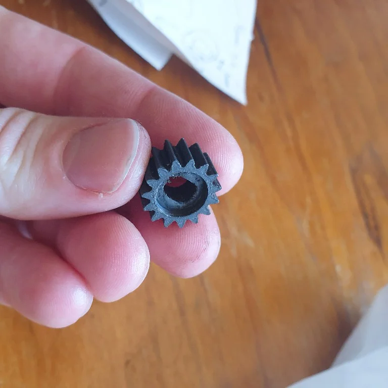 3d printed cog