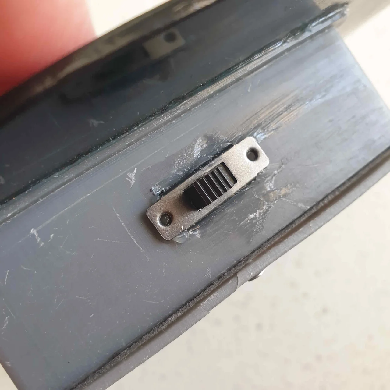 Unfinished solar light switch