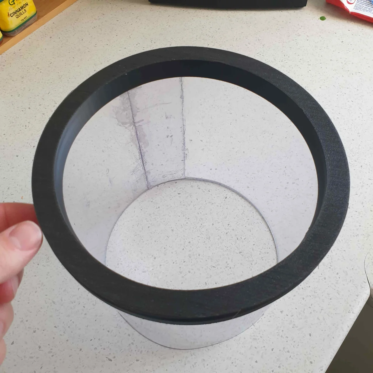 Unfinished solar light frame 1