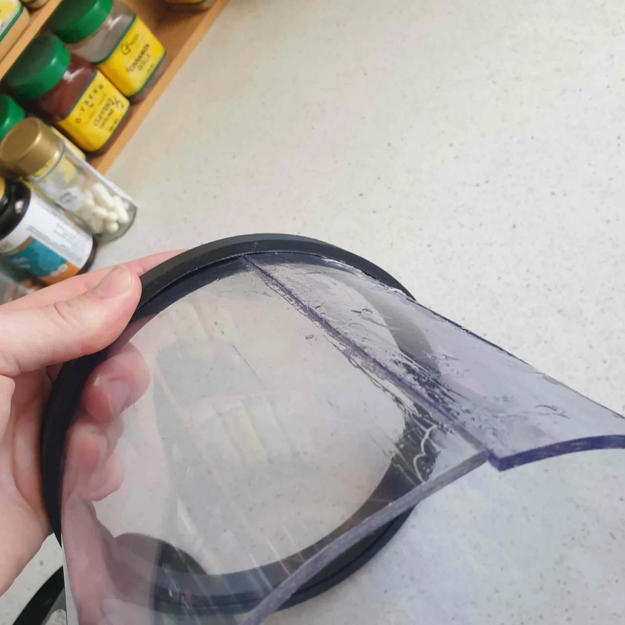 Unfinished solar light shell 1