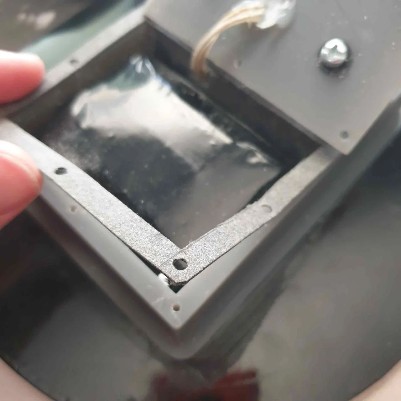 Unfinished solar light electronics 1
