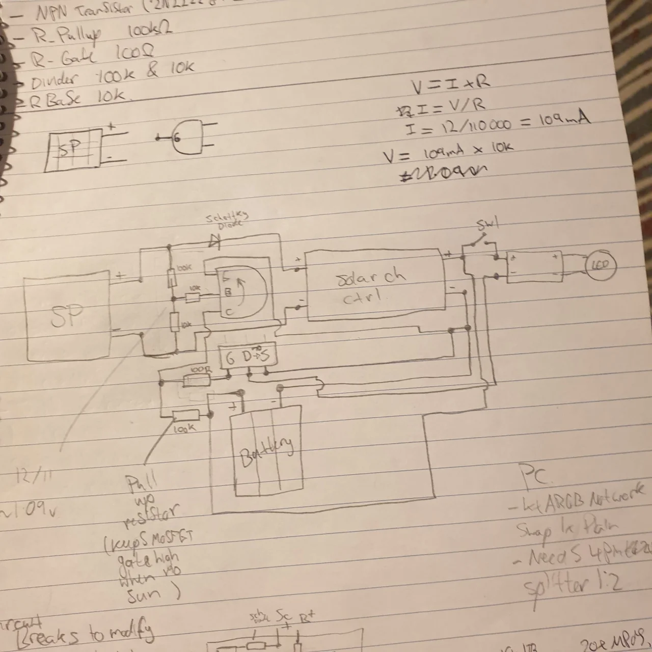 Project notes 2