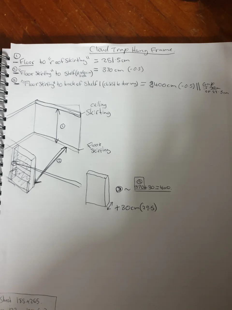 Cloud trap project notes