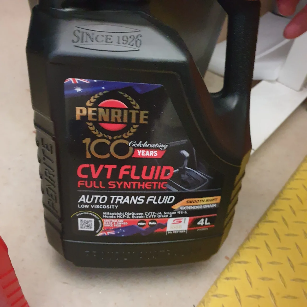 Cvtj4 fluid