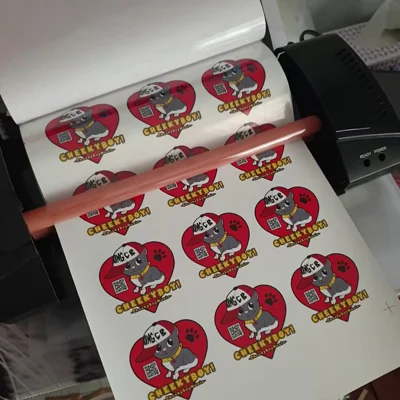Modding an A4 laminator for laminating stickers