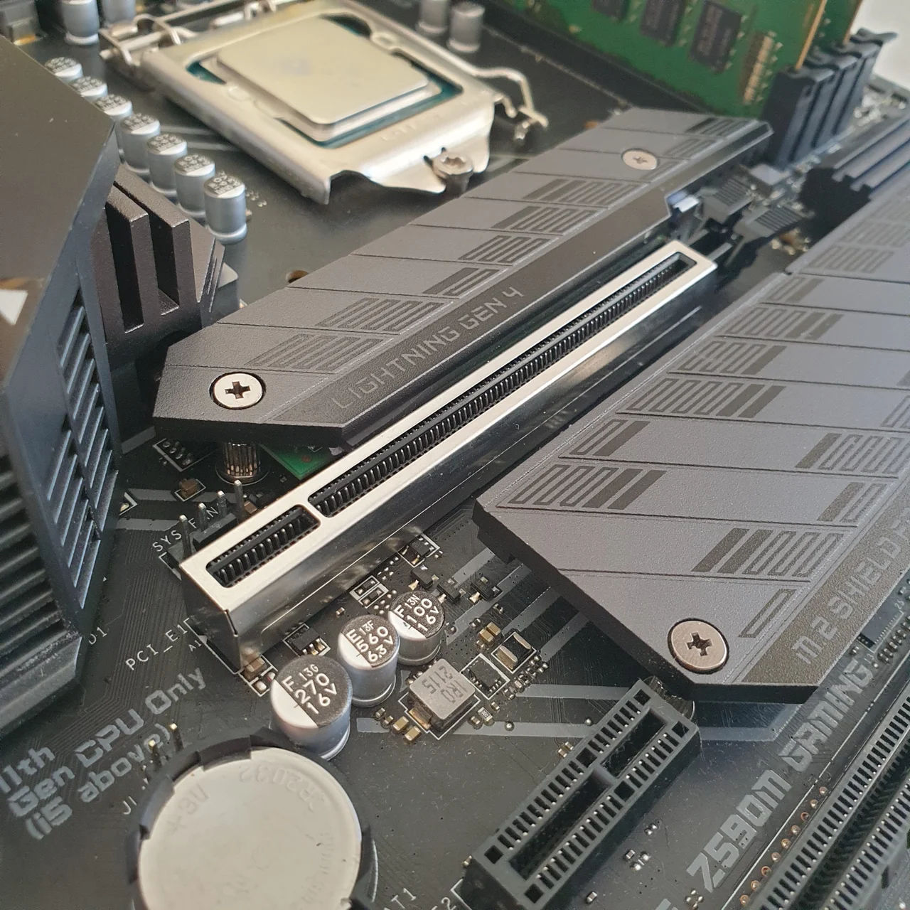 Pcie port replaced