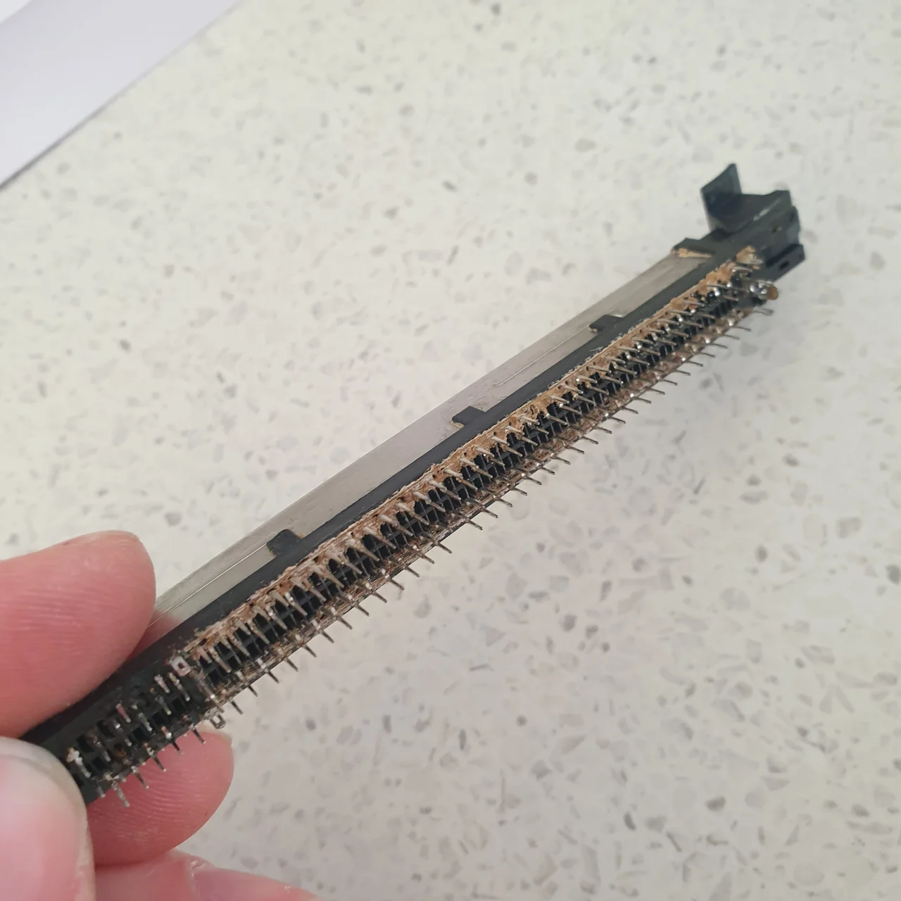 Damaged pcie port 1